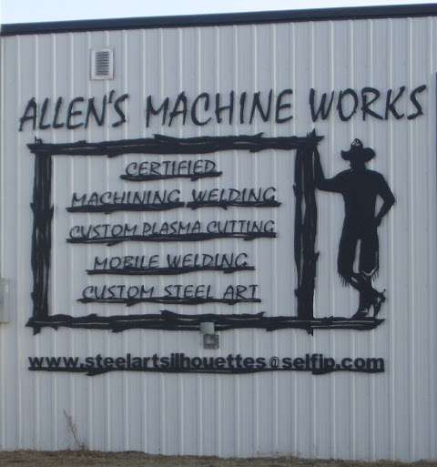 Steel Art Silhouettes, by Allen's Machine Works